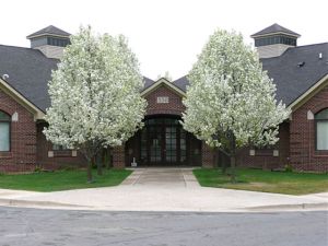 Front view of office building at Graef-Richardson office